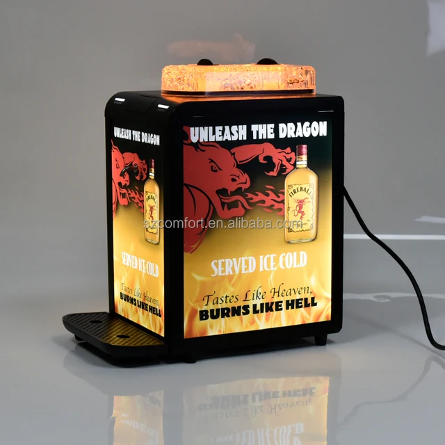 Bar Party Events Custom Two Bottle  Liquor Dispenser Wine Refrigerator High Quality Dispenser Wine Cooler