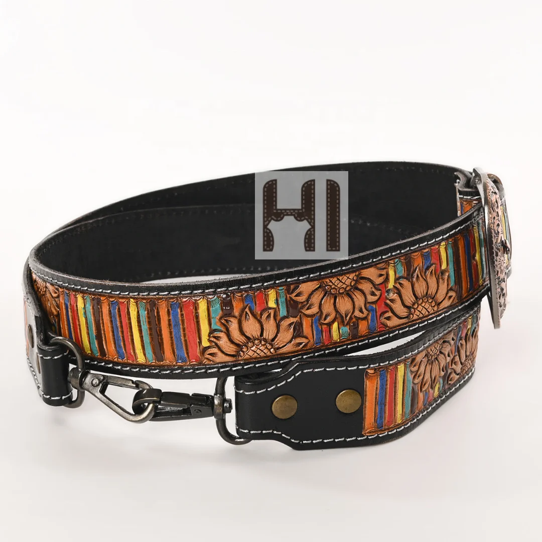 Genuine Cowhide Leather Guitar Strap Crossbody Handbag Replacement