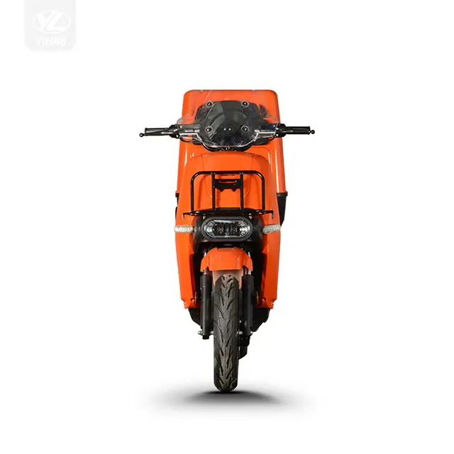 2024 Pizza Delivery Electric Motorcycle with Removable Lithium Battery High Power High Speed Remote 3000w