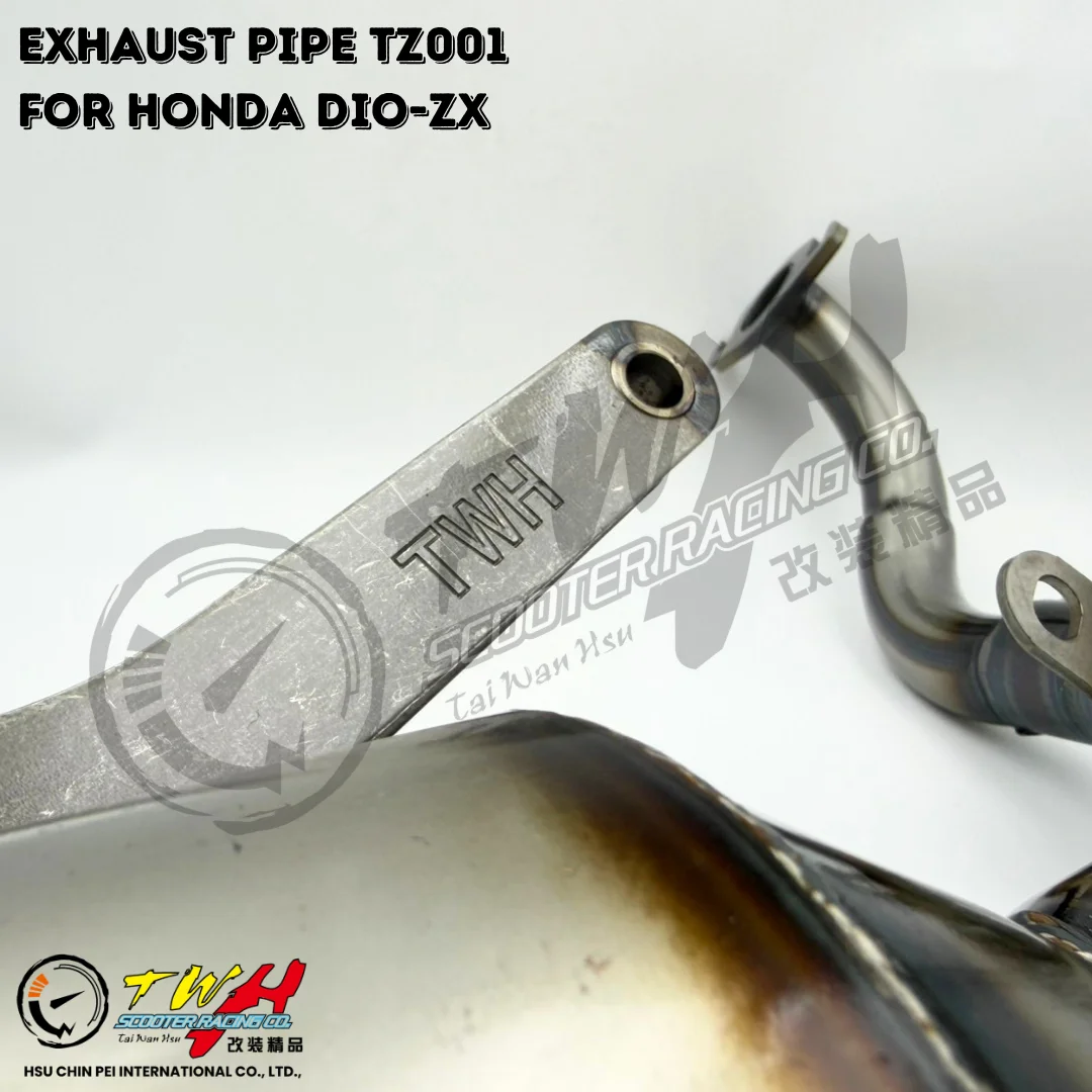 TWH DIO ZX TZ001 Motorcycle Racing Muffler Exhaust Pipe - Upgrade