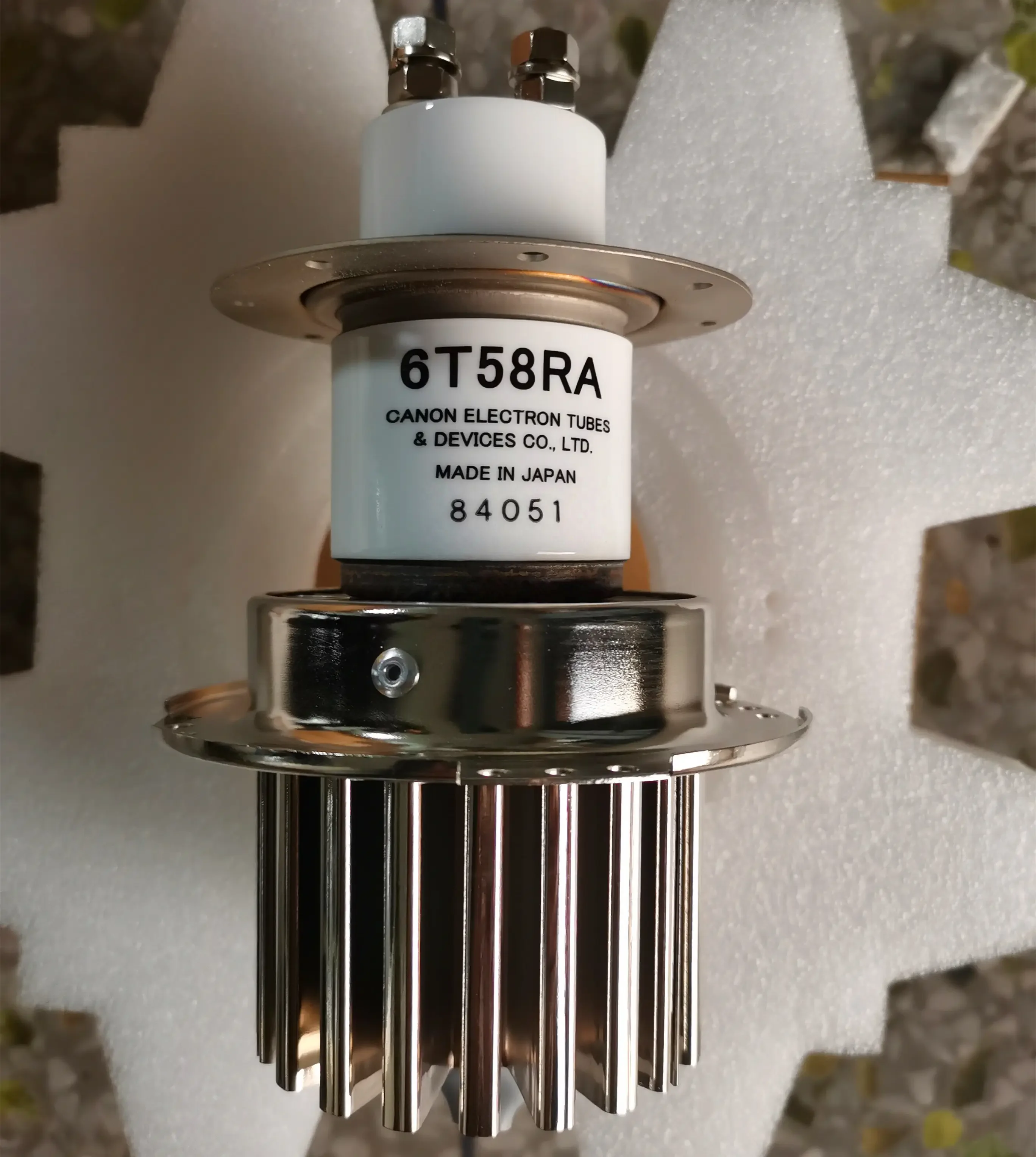 Original Japan 6T58RA Electron Vacuum Tube - 2.4kW for High