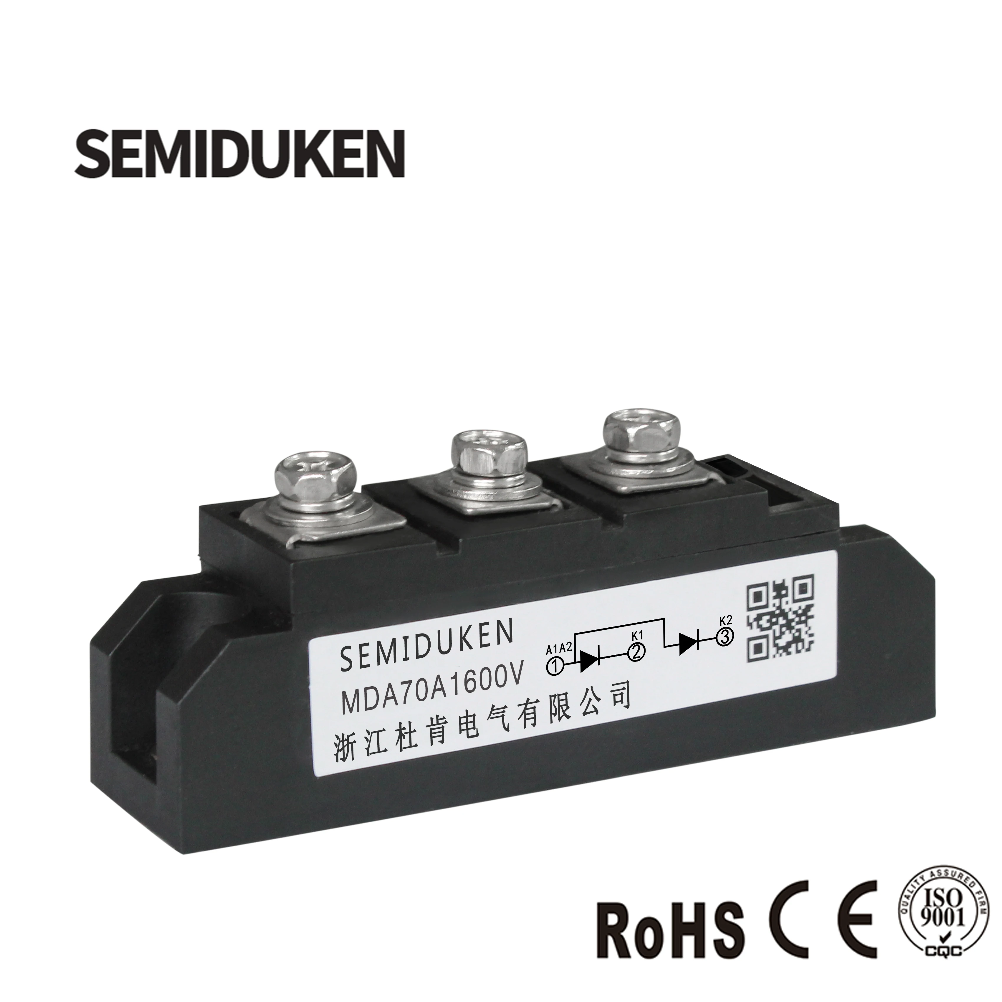 Blocking diode anti reverse diode for solar PV applications 55A 70A 90A 110A 130A 160A 200A 250A 300A 400A PV Diodes Modules