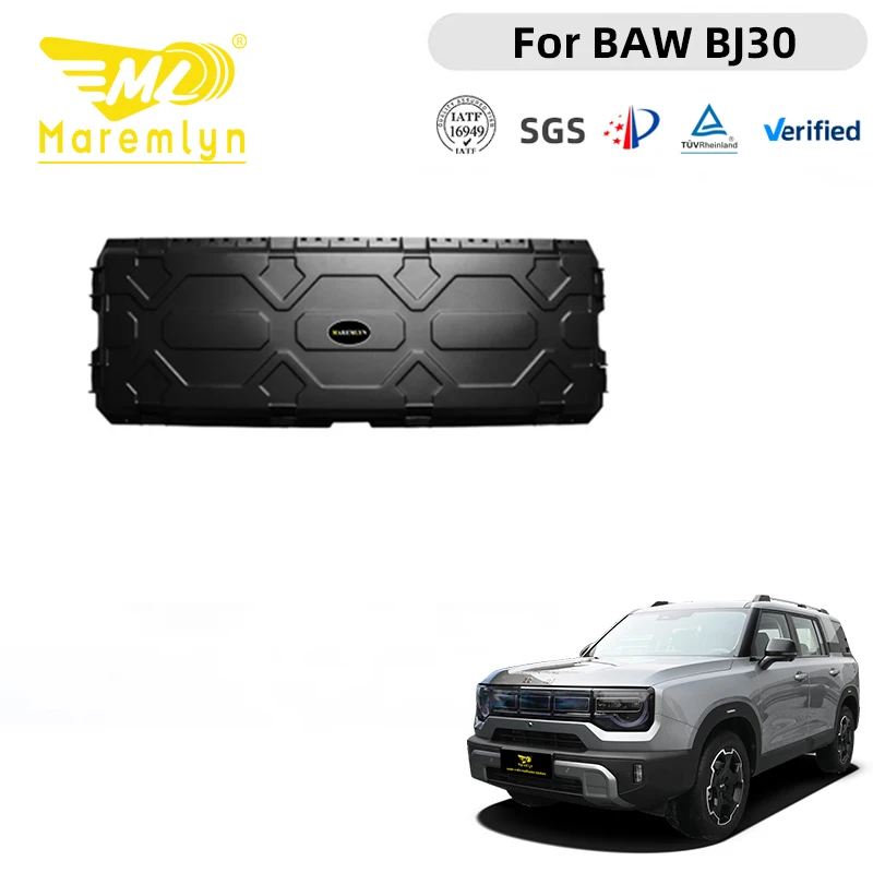 Maremlyn takutstyrsboks for BAW BJ30 SUV, låsbar, vannbestandig takpose, terrenggående reisebiltilbehør