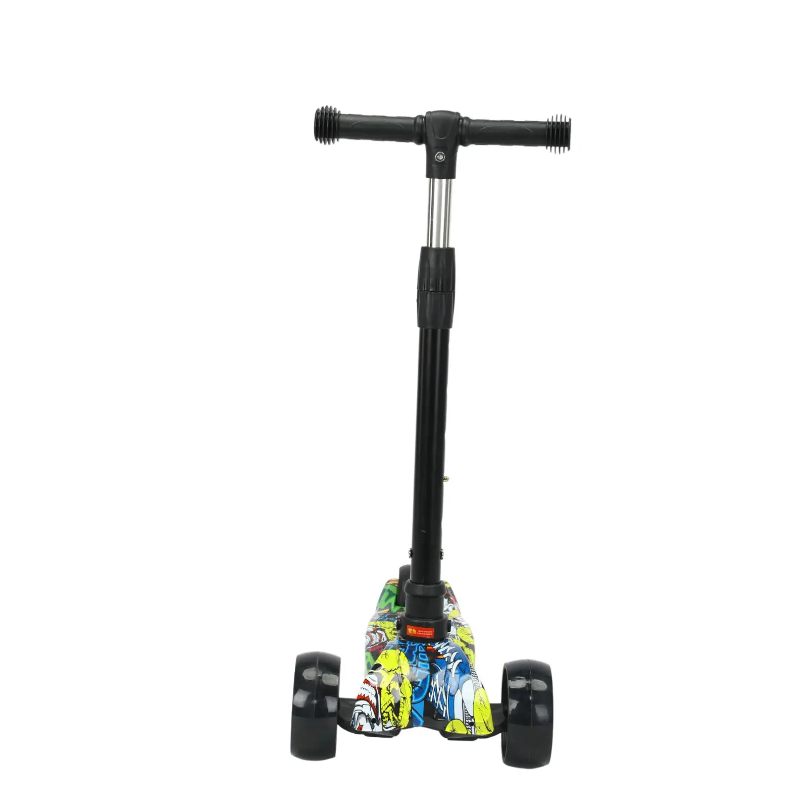 Детский скутер с музыкой 3 колеса для детей старше трех лет