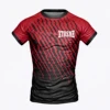 Manches courtes Noir et rouge