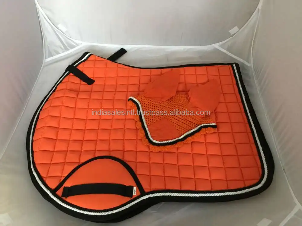 Royal Blue/burgundy Horse Jumping Saddle Pad Buy Jumping Saddle Pad