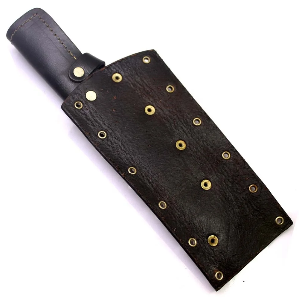 Outdoor Fixed Camping Knife Sheaths Leather Knife Sheath Cover Shaded Leather Sheath For Fixed