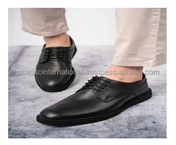 Custom Logo Factory Made Top Quality Finish Leather Upper TPR Sole Casual Office Party Wear Men's Genuine Leather Loafers Shoes