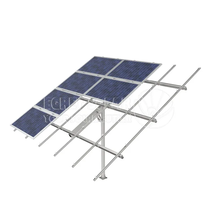 Adjustable Solar Ground Mounting System 50KW Solar Energy Products Aluminum Panel Solar Ground Mount Structure
