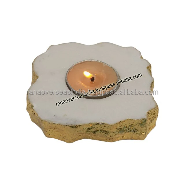 High Quality Marble Stone Tea Light Candle Holder Eco Friendly Wholesale Tea Light Holder For