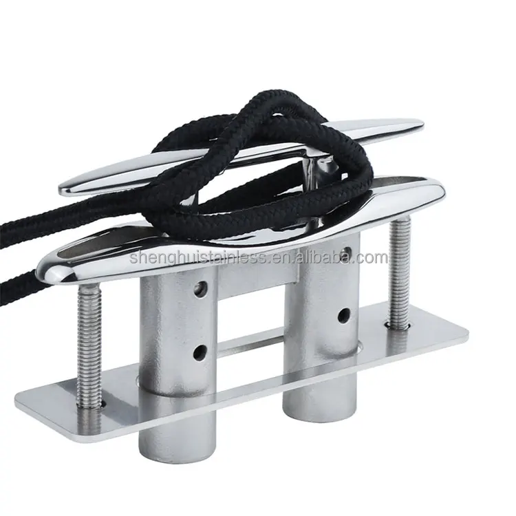 Parafuso de Cabo Push-Pull em Aço Inoxidável, Hardware de Amarração para Convés