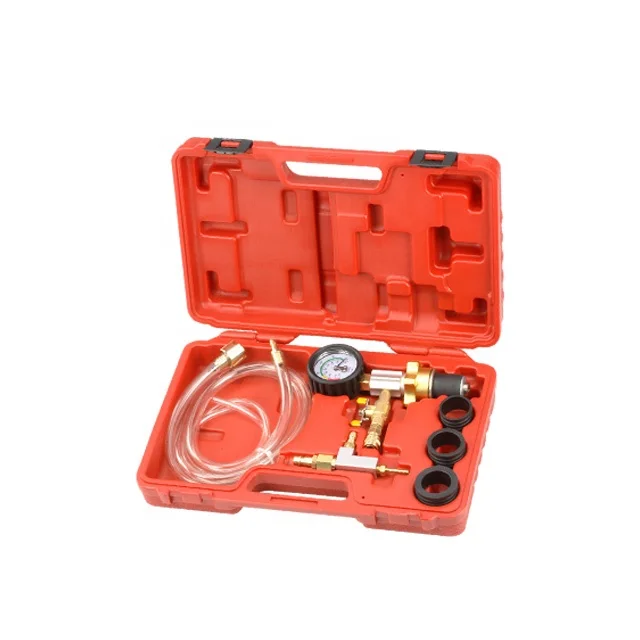 Vacuum Purge Tool, Coolant Refill Kit With Carrying Case & Cooling System Vacuum
