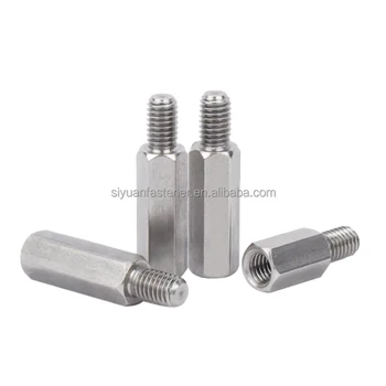 1/4" Thread-Locking Male-Female Stainless steel female standoff