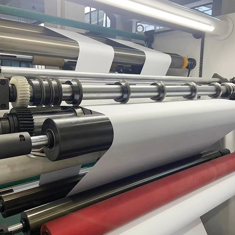 Slitter Rewinder Machine for Roll to Roll Processing with PLC Control for PVC Film