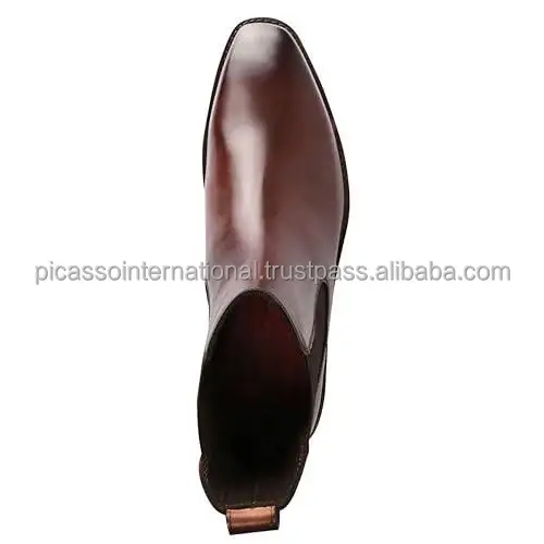 100% Genuine Quality Reasonable Price Formal Casual Wear Office Party Wear 100% Swede Genuine Leather Ancle Boot Shoes / Loafers