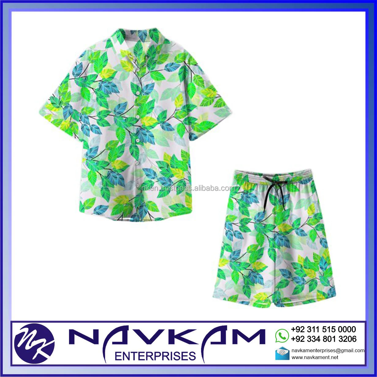 Men's Hawaiian Graffiti Print Short Sleeve Shirt - Loose Fit Quick-Dry Beach Top For Summer - View #8