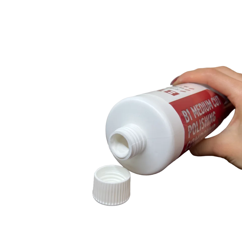 Полировочная смесь среднего размера