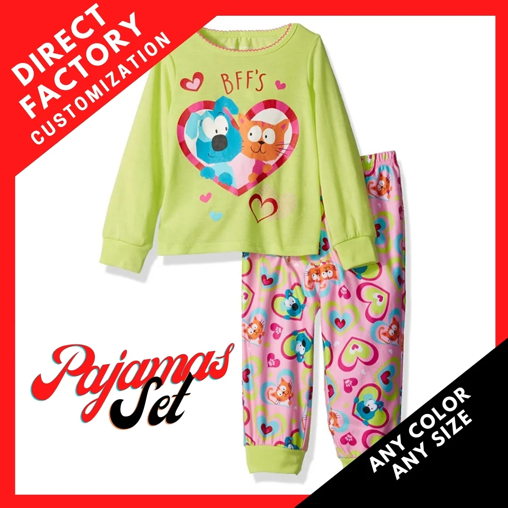 Trendy Bangladesh Made 2024 Kids Pajama 100% Cotton Premium Quality Low ...