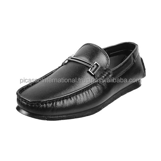 2024 New Arrival Premium Casual Wear Oxford Trendy Design Office Business Genuine Leather Formal Loafers Shoes from India