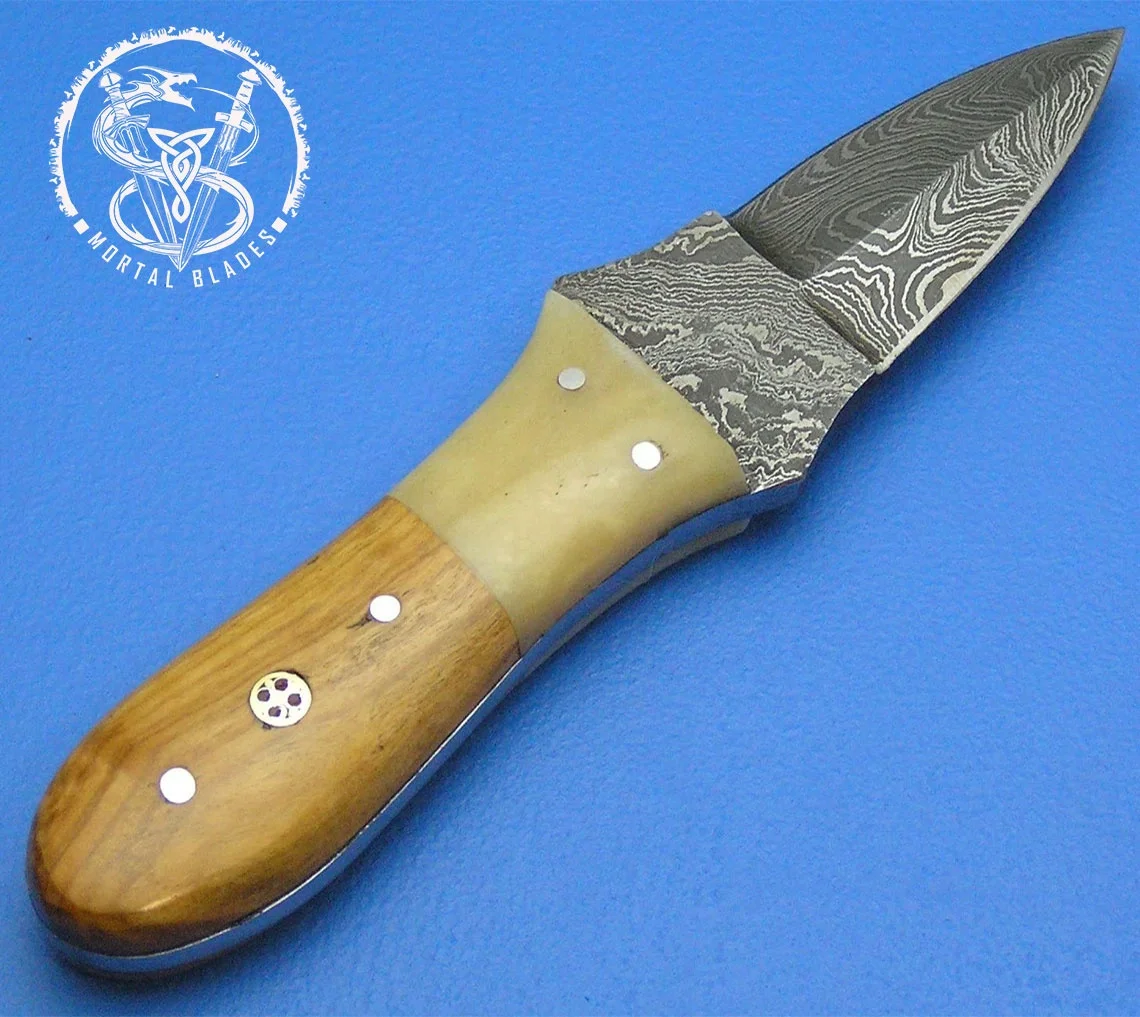 Профессиональный нож для устриц ножи морепродуктов с деревянной ручкой