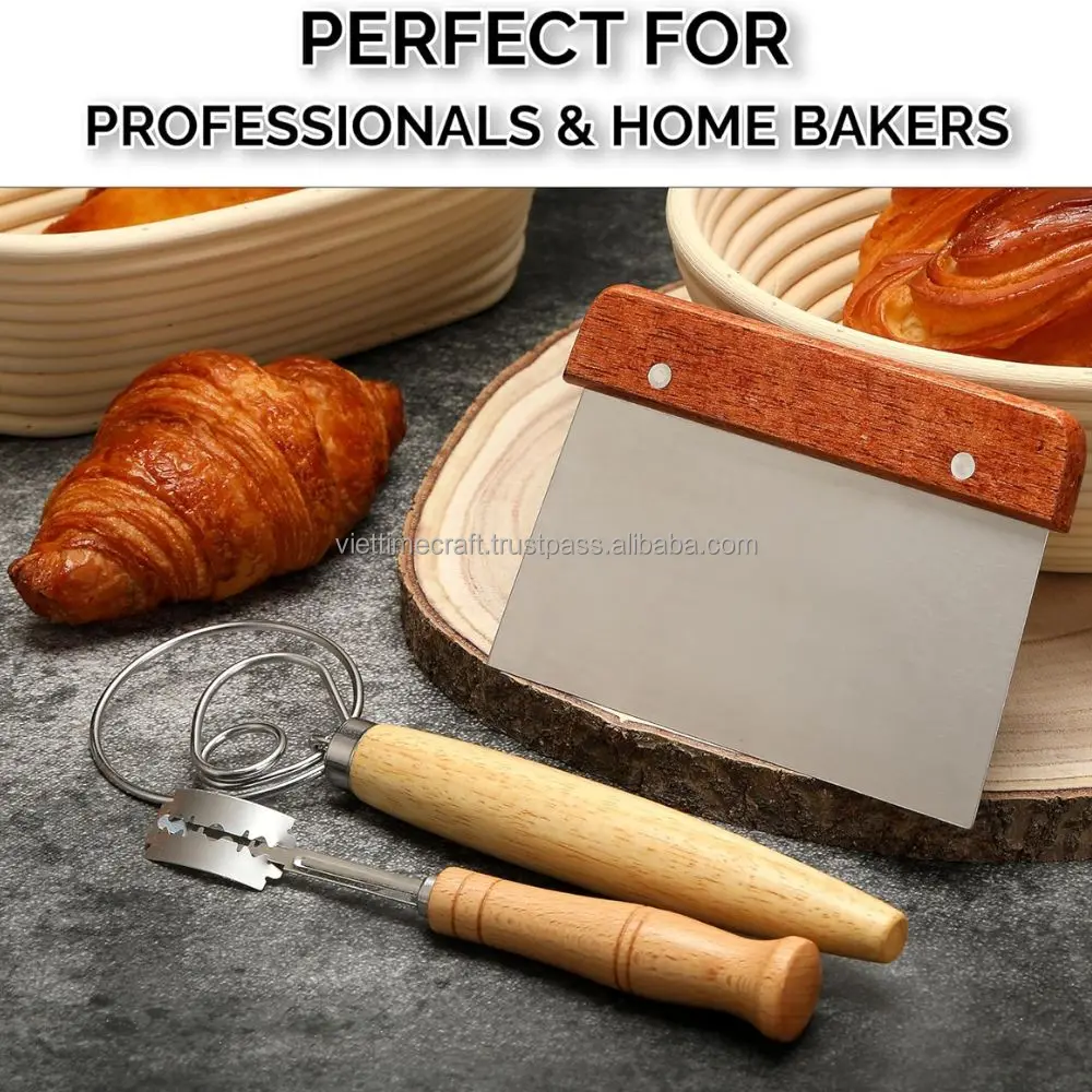 Natural Set Rattan Rattan Bread Proofing Basket Round Shape,Brotform