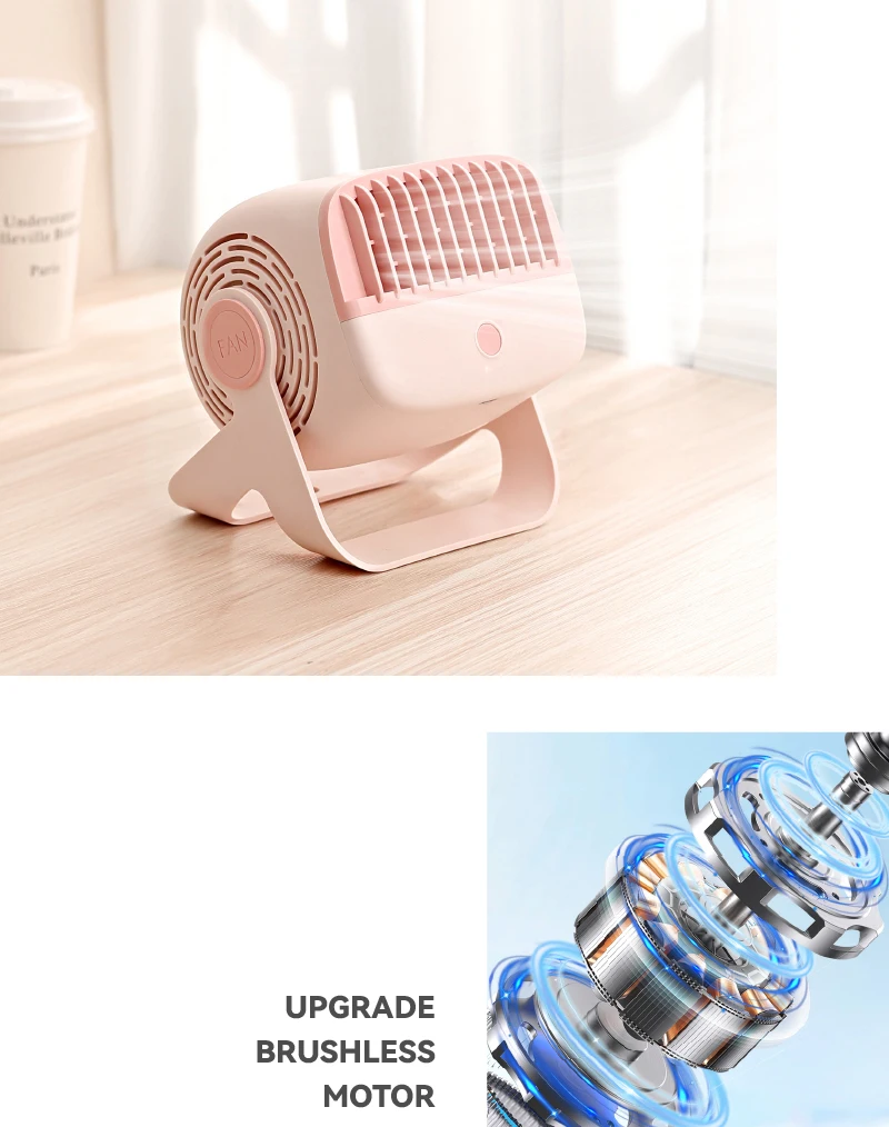 Wall-mounteddesktop Bladeless Turbo Fan, 2-in-1, 5-Speed - detail 14