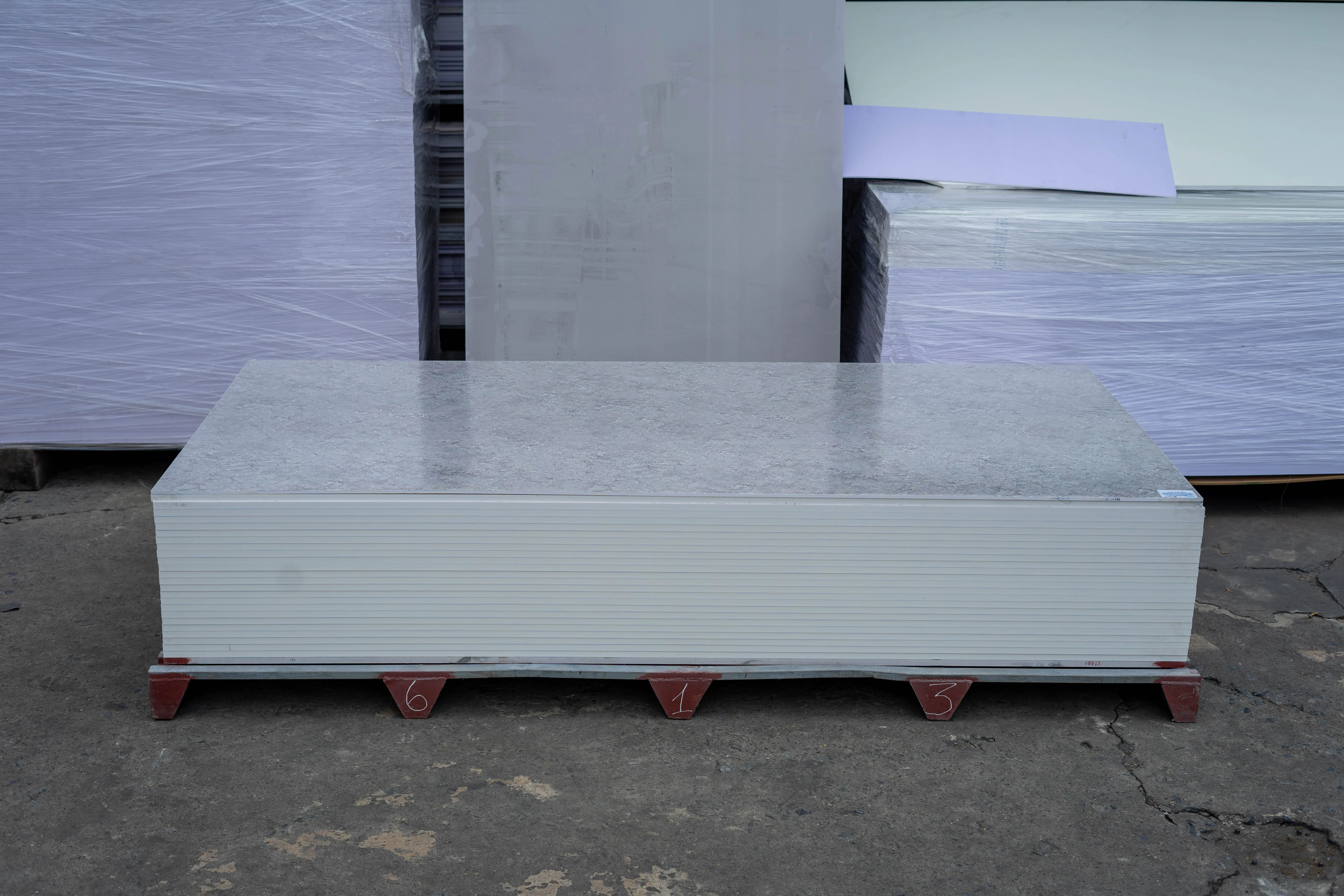 PVC Foam Board with Elegant Marble Look Budget-Friendly Wall Panel for Homes Reliable Plastic Sheet for Interior Design
