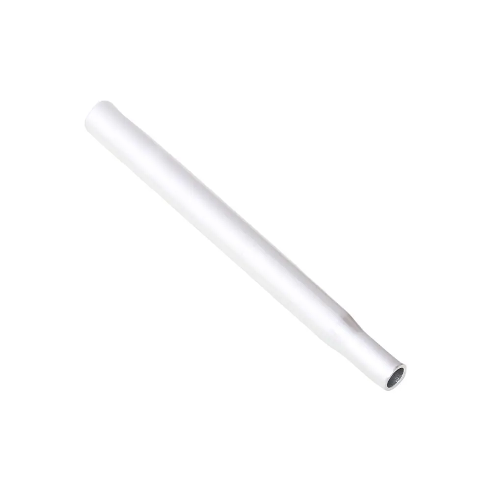 Lightweight Durable Adjustable 27.2mm Diameter 300mm Length Silver Aluminum Alloy Bike Seat Post Universal Fit Scale Marking