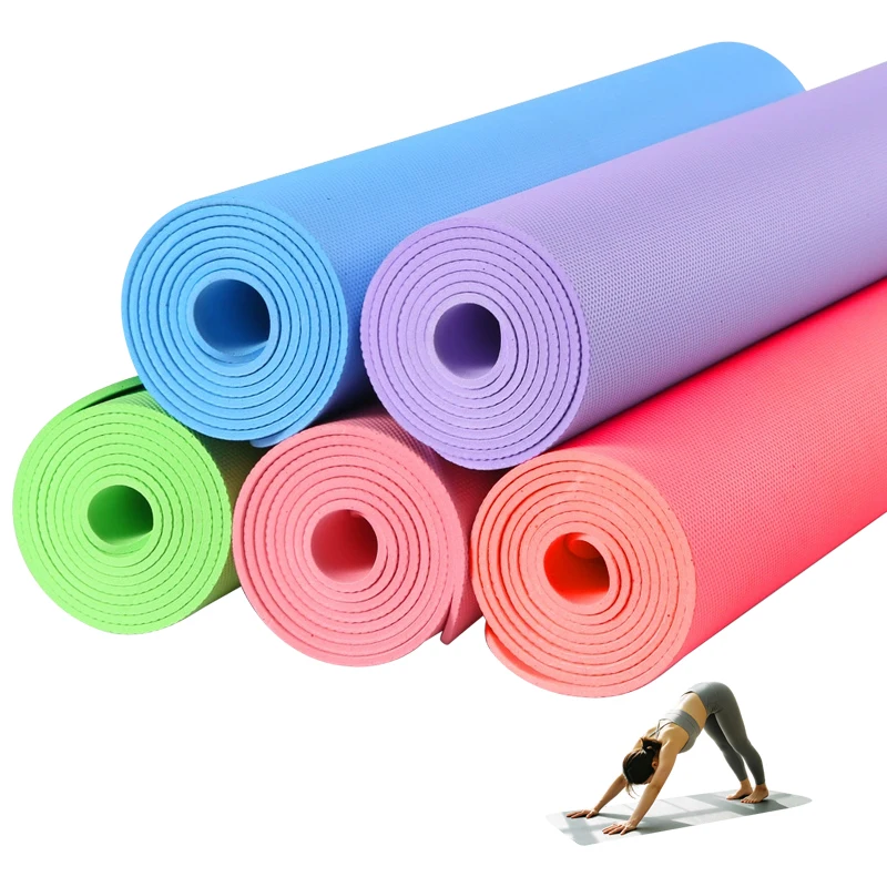 EVA Yoga Mat for Beginners Non Slip Exercise Mat Home Gym Yoga Studio Stock product detail 1