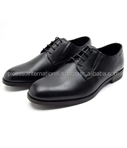 Exporter and Manufacturer of Superior Quality Custom Logo Party Wear Full Grain Cow Hide Genuine Leather Formal Shoes for Men