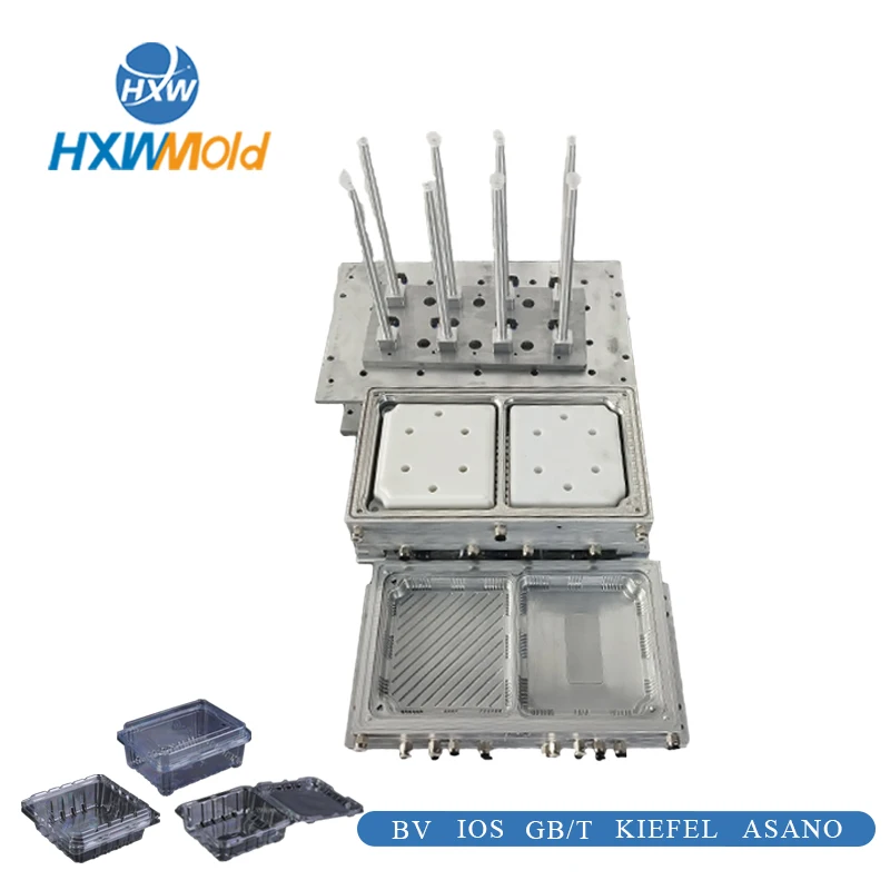 Disposable Plastic Thermoforming Machine Mold for Food for Making Boxes for Cake Lunch Sweet Sushi Fruit