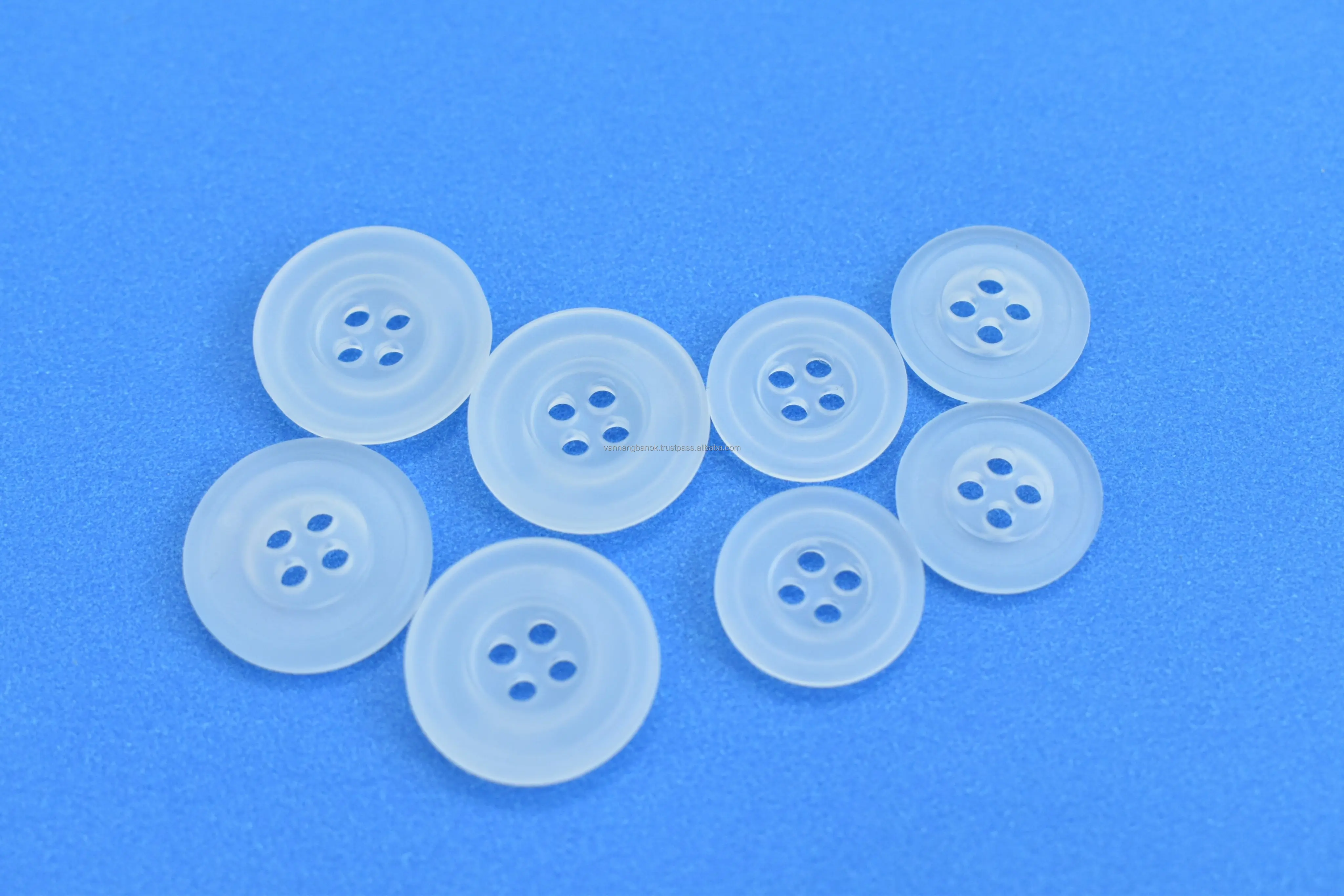 Recycle PP Button Plastic Made in Vietnam Shirt Jean 4 Holes 10mm 11.5mm 13mm 15mm 18mm 20mm Garment Accessories Good Quality