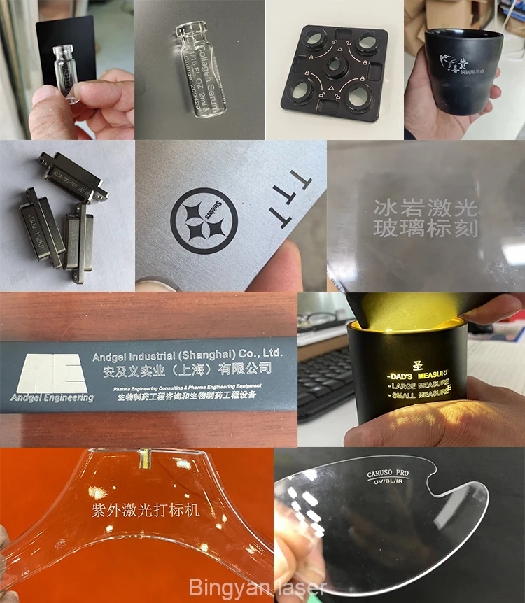3w 5w10w Uv Laser Marking Machine Laser Glass Printing Engraving Machine for Fabric