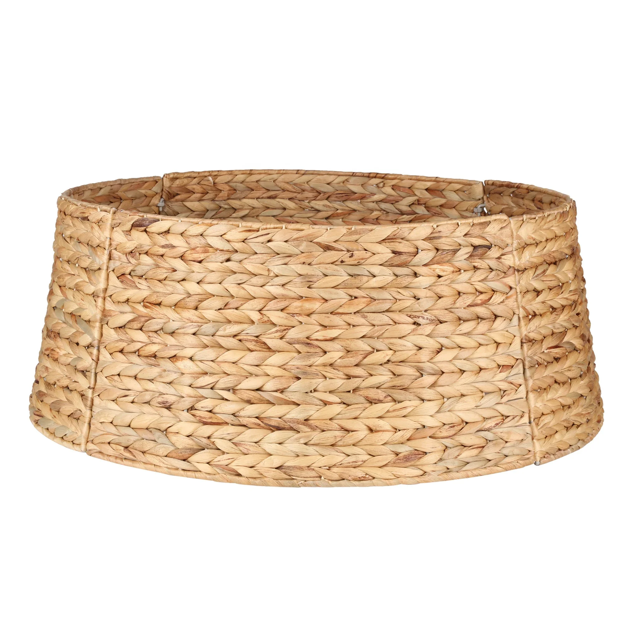 Handcrafted Natural Nice Seagrass Handwoven Christmas Tree Collar