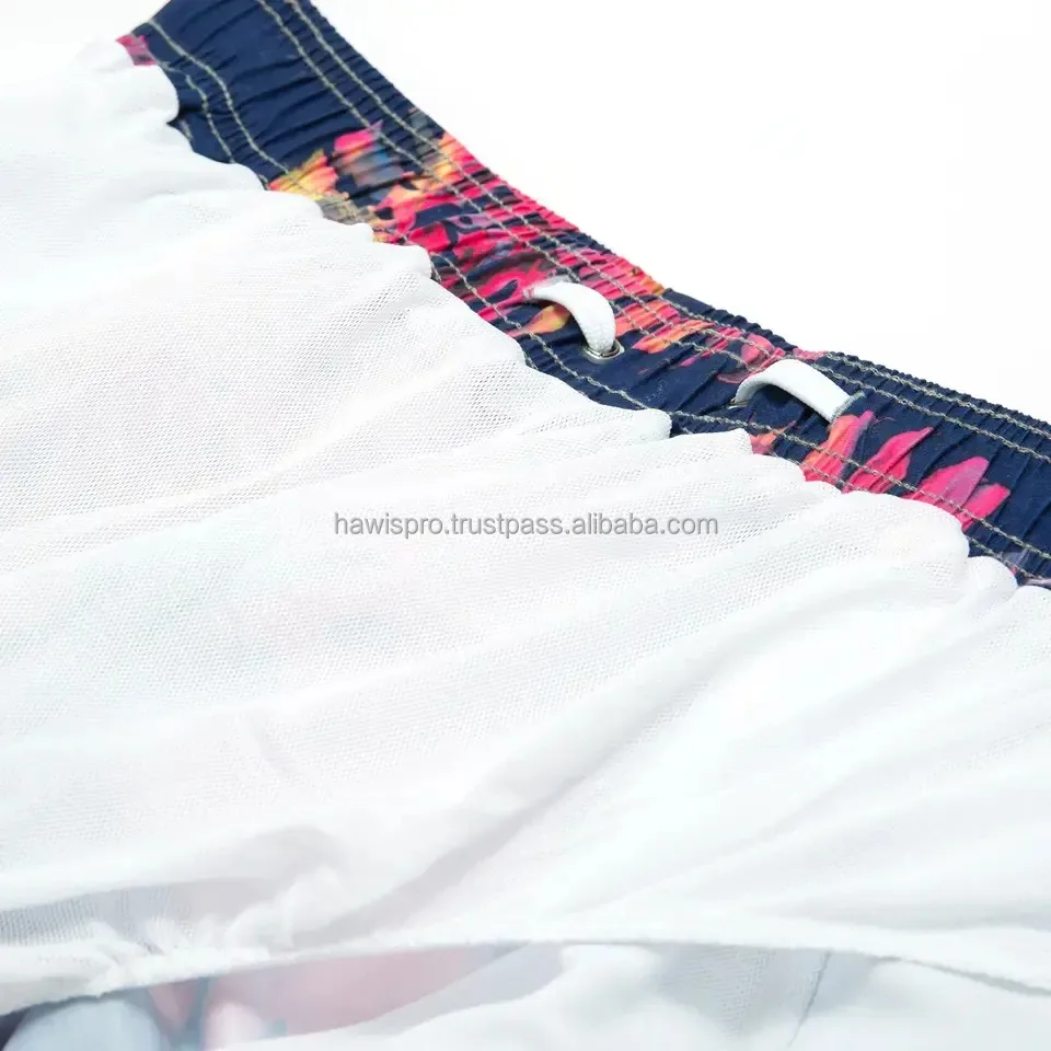 Men's Polyester Shorts Summer Quick Drying Male Swim Shorts With Liner Trunks Plus Size Shorts For Men Boardshorts503_voghion.com
