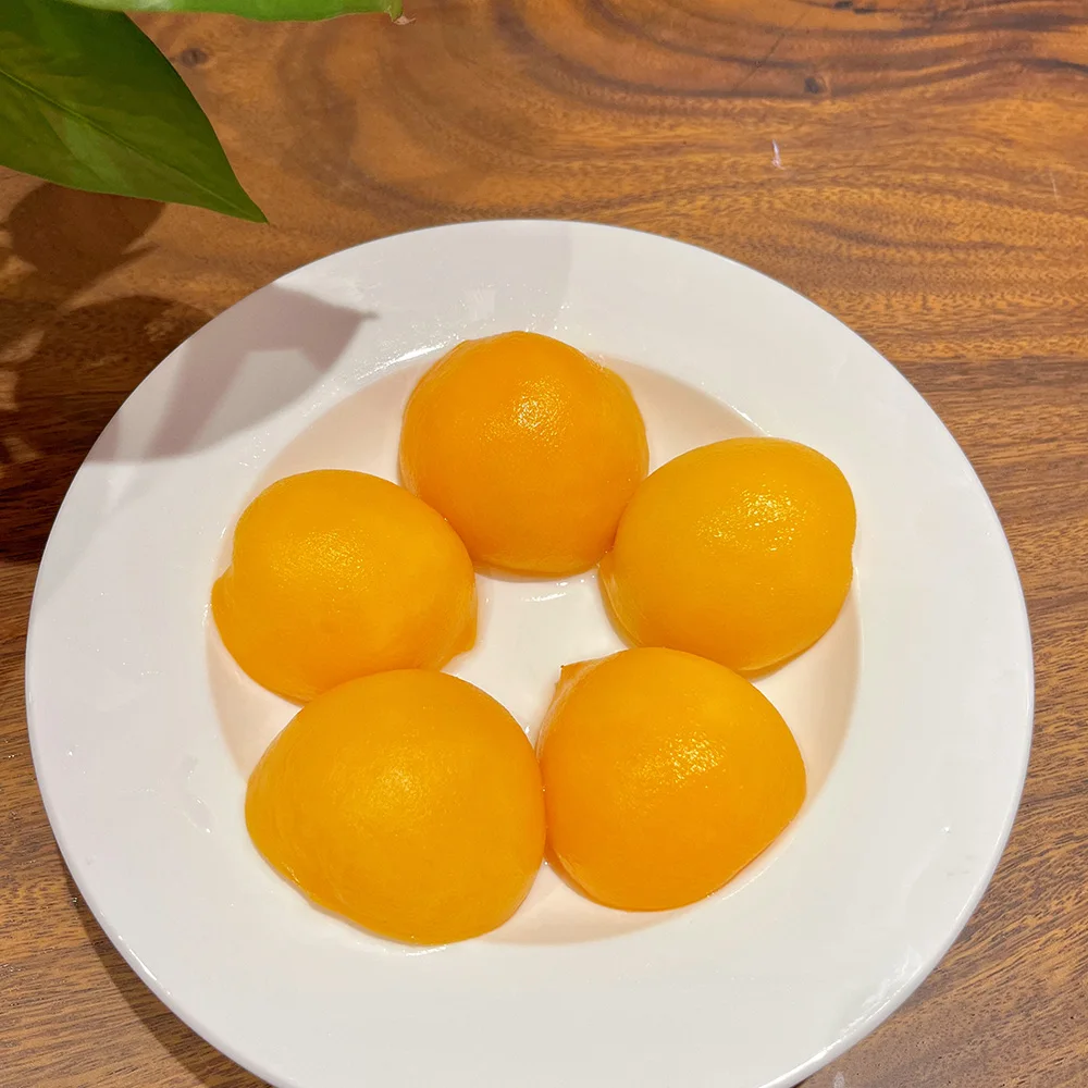 425g/820g/3000g Canned Yellow Peach  in Light Syrup Canned Peach Halves