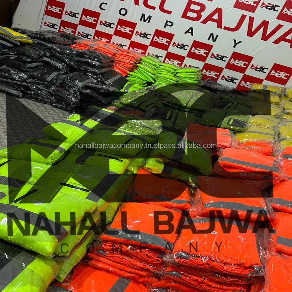 Hi Vis Jacket Safety Work Reflective Tape Hoddie Health And Safety