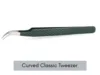 Pince à épiler classique courbée