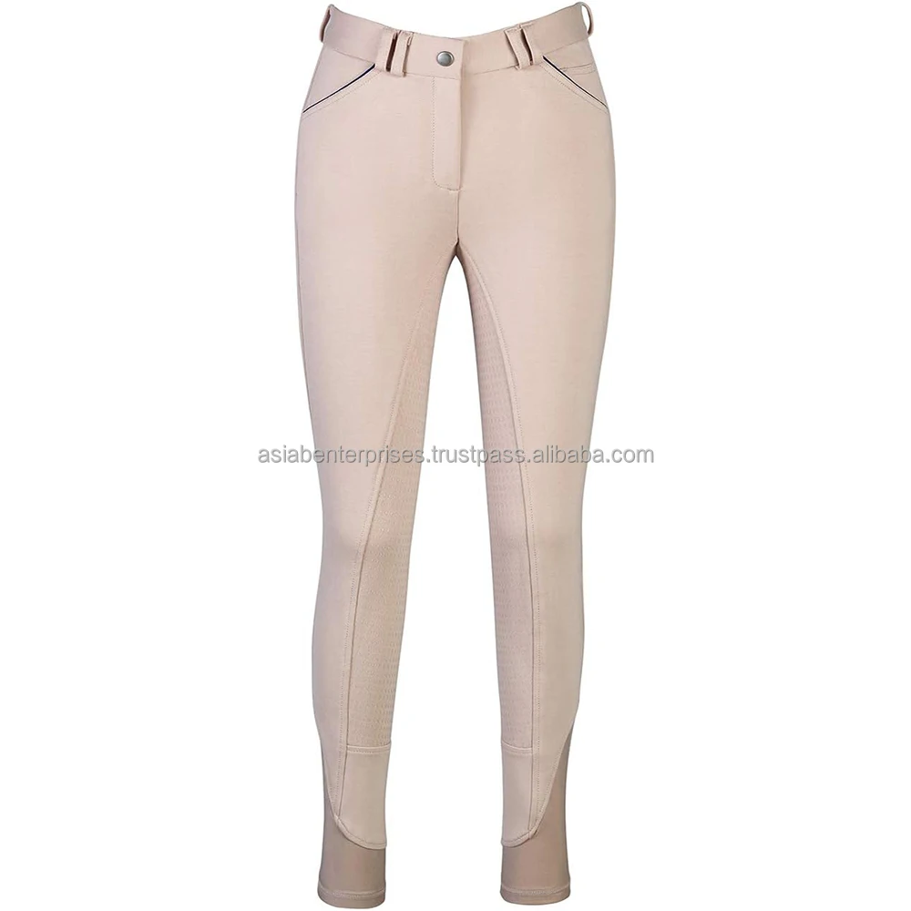 Lady Competition Knee Breeches Custom Horse Riding Pants Tights Leggings Jodhpurs Nice