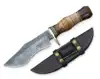 Tan Leather & Dark Walnut Handle ,brass guard