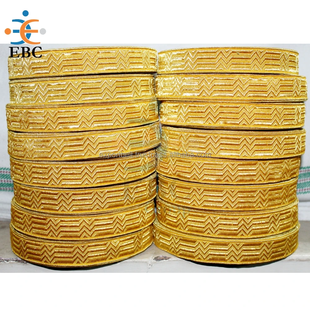 Gold Stripe Braid For Army Trouser 