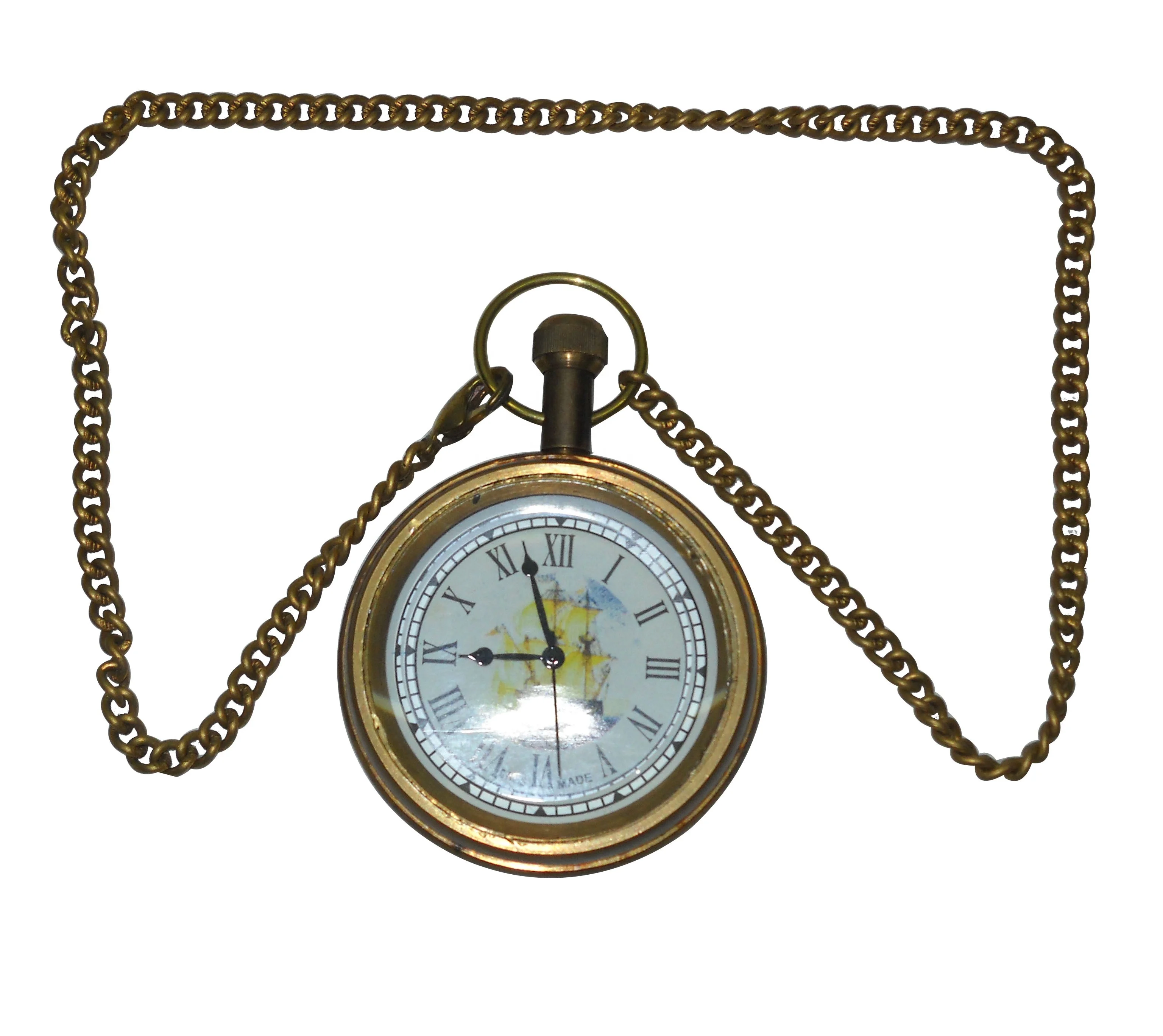 Античная бронза Дракон Дизайн карманные часы ожерелье кулон Кварцевый брелок часы карманные часы