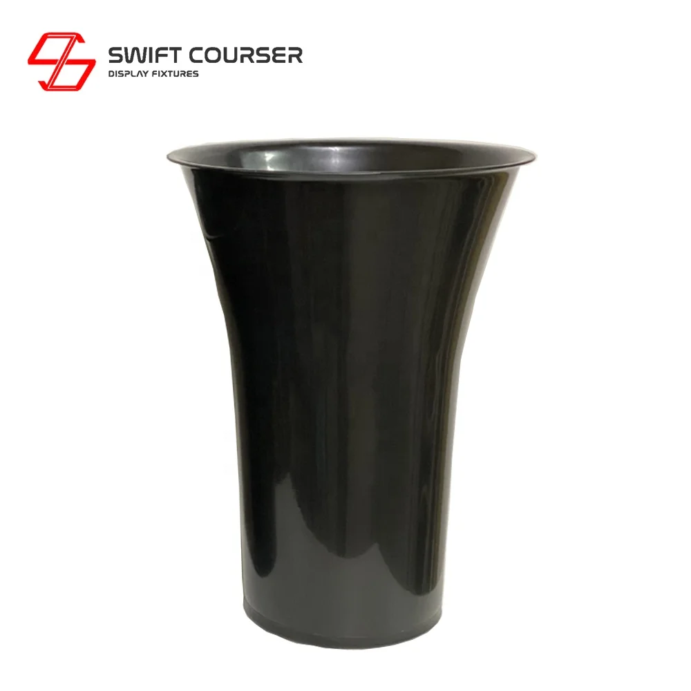 Пластиковый вертикальный садовый цветочный горшок, пластиковый горшок для выращивания цветов на балконе