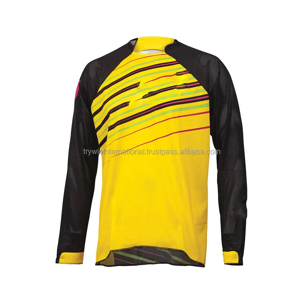 Custom Made Sublimation Motocross Racing Pit Shirt /jersey Motocross