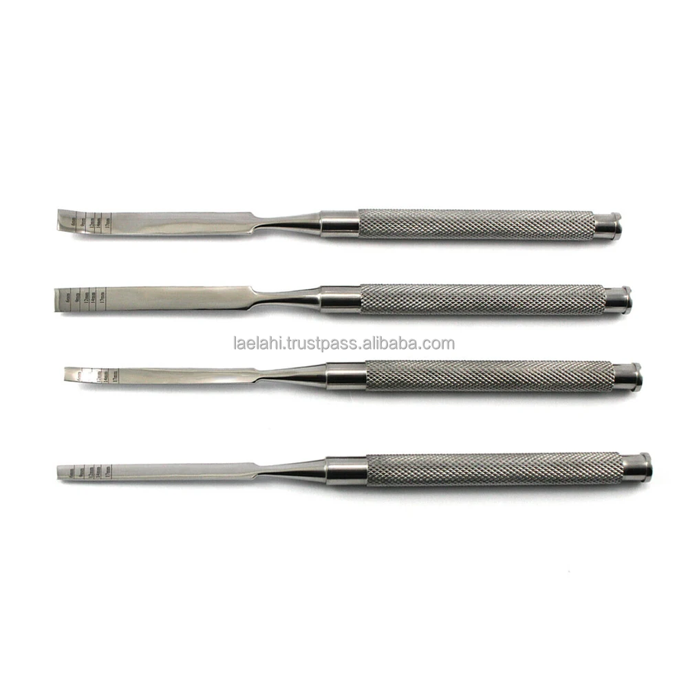 4 Dental Splitting Expanding Surgical Chisels Implat Bone Ridge Chisel ...