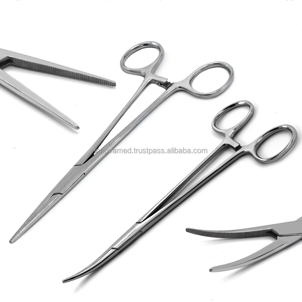 2 Pieces Set Of Surgical Forceps Stainless Steel Material Customized ...