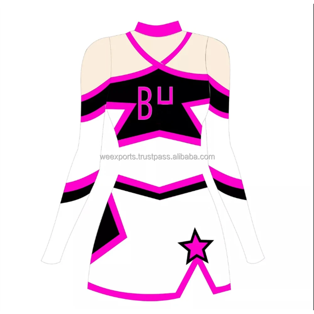 New Design Cheerleading Uniforms Custom Cheerleading Uniforms