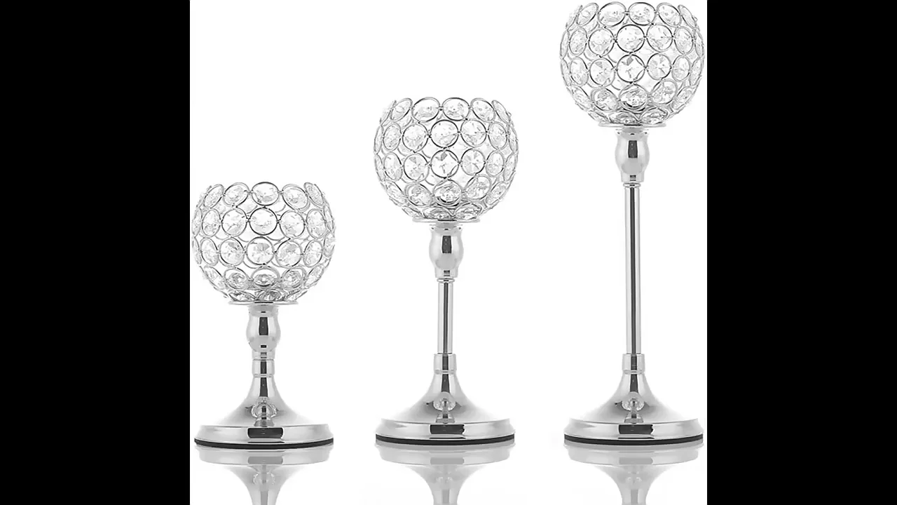 Crystal Hurricane Candelabra/hurricane Candelabra/5 Arms Candelabra