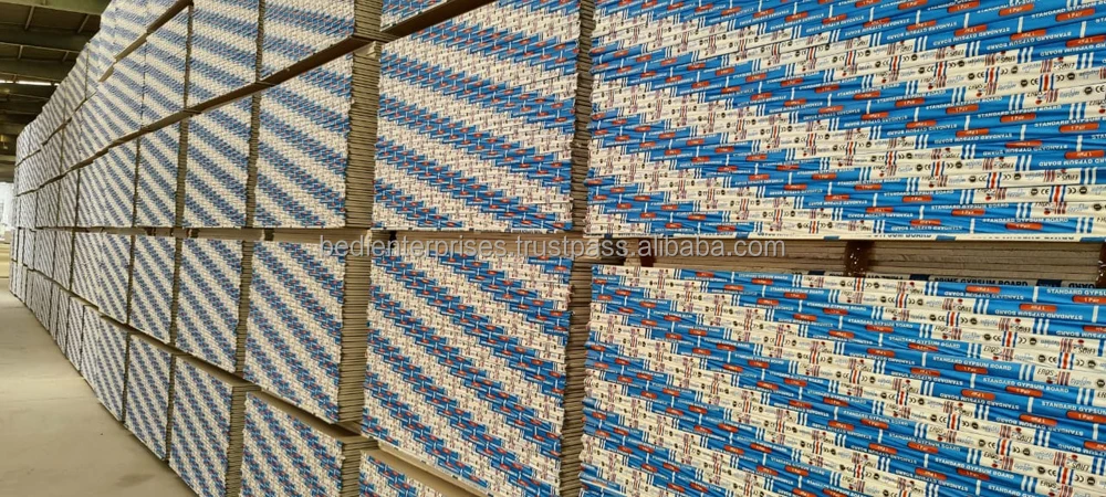 High Quality Custom Logo Gypsum Material Coated Drywall Gypsum Plaster