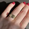 18k Real Solid Gold